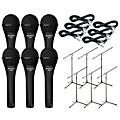 Audix OM-5 Mic with Cable and Stand 6 Pack