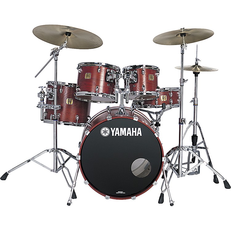 Yamaha Oak Custom Fusion Matte 5Piece Drum Kit Musician's Friend