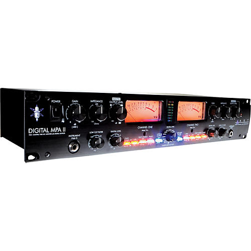 Open Box ART Digital MPAII 2Channel Tube Microphone Preamp with A/D
