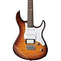 Yamaha PAC212V Quilted Maple Top Electric Guitar CaramelTobacco Brown Sunburst