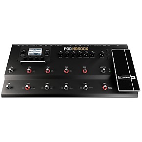 Line 6 POD HD500X Guitar Multi-Effects Processor | Musician's Friend
