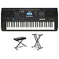 Yamaha PSR-E483 High-Level Portable Keyboard Package Essentials Package