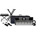 Yamaha PSR-I500 61-key Portable Keyboard (India) with Tascam TH-200X Studio Headphone Package (Pedals/Bench/Stand/Bag Included) Black