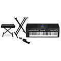 Yamaha PSR-SX600 61-Key Entry-Level Arranger Keyboard Essentials Bundle