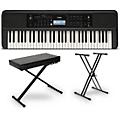 Yamaha PSRE383 61-Key Portable Keyboard Essentials Bundle