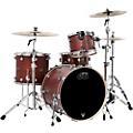 DW Performance Series 4-Piece Shell Pack Ebony Stain Lacquer with Chrome HardwareTobacco Stain Oil with Chrome Hardware