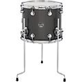 DW Performance Series Floor Tom White Marine 14 x 12 in.Pewter Sparkle 14 x 12 in.