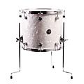 DW Performance Series Floor Tom Pewter Sparkle 16 x 14 in.White Marine 16 x 14 in.