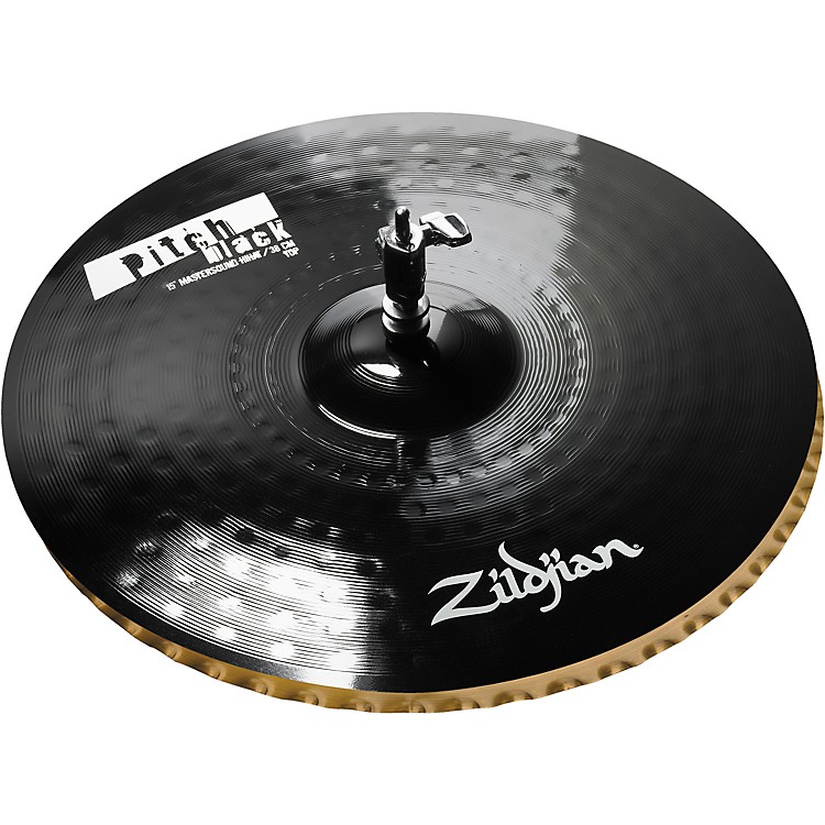 Zildjian Pitch Black Mastersound Hihat Cymbal Pair Musician's Friend