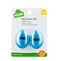 Nino Plastic Egg Shaker Pairs Grass GreenSky Blue