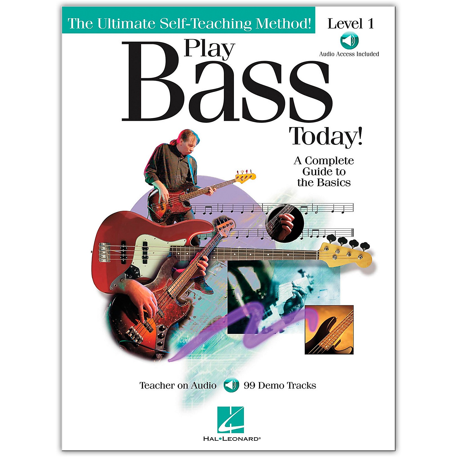 Hal Leonard Play Bass Today Level 1 Book Online Audio Musician S