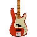 Fender Player Plus Active Precision Bass Maple Fingerboard Silver SmokeFiesta Red