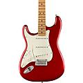 Fender Player Stratocaster Maple Fingerboard Left-Handed Electric Guitar Polar WhiteCandy Apple Red