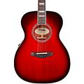 D'Angelico Premier Series Tammany Orchestra Acoustic-Electric Guitar Trans Black Cherry BurstTrans Black Cherry Burst