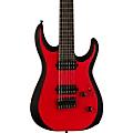 Jackson Pro Plus Series DK MDK7P HT 7-String Electric Guitar Red with Black BevelsRed with Black Bevels