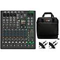 Mackie ProFX10GO Battery-Powered Mixer Bundle with Gator Bag and Cables