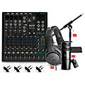 Mackie ProFX10v3+ Content Creator Bundle With AT2040 Microphones & ATH-M20X Headphones