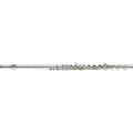 Yamaha Professional 587H Series Flute In-line G C# Trill, B Foot, gizmo keyC# trill key, gizmo key, gold-plated lip-plate