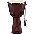 MEINL Professional African Style Djembe Village Carving 10 in.African Queen Carving 12 in.