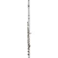 Haynes Q4 Classic Sterling Silver Flute Offset G, B-Foot, 14K Gold RiserOffset G, B-Foot, 14K Gold Riser