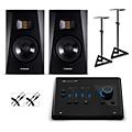 PreSonus Quantum ES2 Audio Interface With Adam Audio T Series Studio Monitor Pair (Cables & Stands Included) - T5