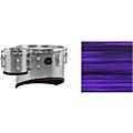 Mapex Quantum Mark II Drums on Demand Series California Cut Single Marching Tenor 6, 14 in. Blue Ripple6, 14 in. Purple Ripple