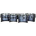 Mapex Quantum Mark II Drums on Demand Series California Cut Tenor Large Marching Quint 6, 10 ,12, 13, 14 in. Blue Ripple6, 10 ,12, 13, 14 in. Dark Shale