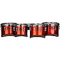 Mapex Quantum Mark II Drums on Demand Series California Cut Tenor Small Marching Quad 8, 10, 12, 13 in. Navy Ripple8, 10, 12, 13 in. Red Ripple