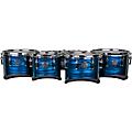 Mapex Quantum Mark II Drums on Demand Series Classic Cut Tenor Large Marching Quint 6, 10 ,12, 13, 14 in. Purple Ripple6, 10 ,12, 13, 14 in. Blue Ripple