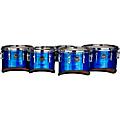Mapex Quantum Mark II Drums on Demand Series Classic Cut Tenor Large Marching Sextet 6, 8, 10, 12, 13, 14 in. Burgundy Ripple6, 8, 10, 12, 13, 14 in. Blue Ripple