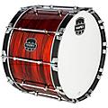 Mapex Quantum Mark II Drums on Demand Series Red Ripple Bass Drum 28 in.14 in.