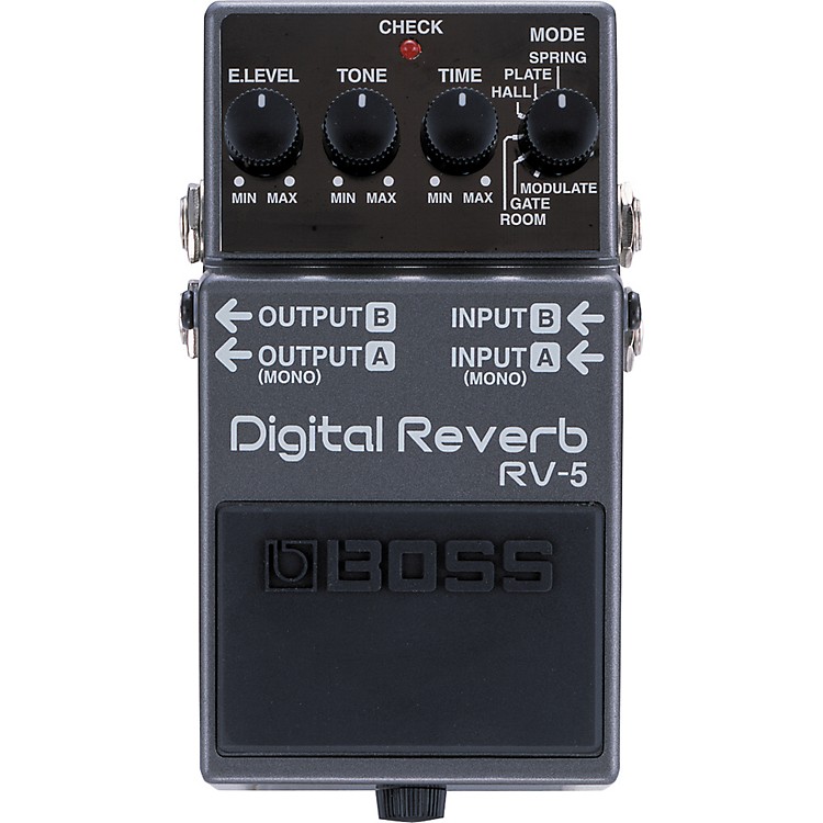 Boss RV5 Digital Reverb Effects Pedal Musician's Friend