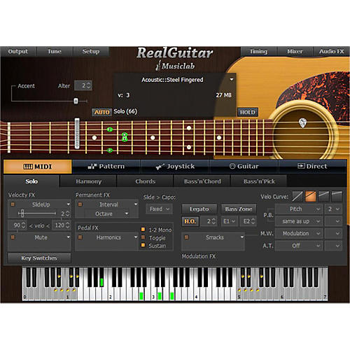 MusicLab RealGuitar Virtual Guitar Software Download ...