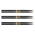 Promark Rebound Balance ActiveGrip Acorn Tip Drum Sticks 3-Pack 5A Wood