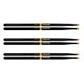 Promark Rebound Balance ActiveGrip Acorn Tip Drum Sticks 3-Pack 5B Wood