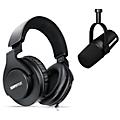 Shure Recording Bundle with MV7X XLR Podcast Microphone & SRH440A Studio Headphones Silver