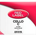 Super Sensitive Red Label Series Cello C String 3/4 Size, Medium3/4 Size, Medium