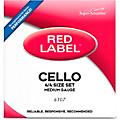 Super Sensitive Red Label Series Cello String Set 4/4 Size, Medium4/4 Size, Medium