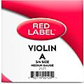 Super Sensitive Red Label Series Violin A String 1/2 Size, Medium3/4 Size, Medium