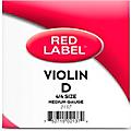 Super Sensitive Red Label Series Violin D String 3/4 Size, Medium4/4 Size, Medium