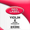 Super Sensitive Red Label Series Violin E String 1/8 Size, Medium1/2 Size, Medium
