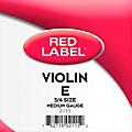 Super Sensitive Red Label Series Violin E String 1/8 Size, Medium3/4 Size, Medium
