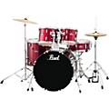 Pearl Roadshow 5-Piece New Fusion Drum Set Charcoal MetallicWine Red