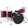 Pearl Roadshow 5-Piece Rock Drum Set Charcoal MetallicWine Red