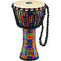 MEINL Rope Tuned Djembe with Synthetic Shell and Goat Skin Head 10 in. Kenyan Quilt8 in. Kenyan Quilt