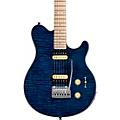 Sterling by Music Man S.U.B. Axis Flame Maple Top Electric Guitar Neptune BlueNeptune Blue