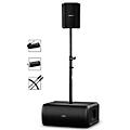 Bose S1 Pro+ Wireless PA Package With Sub2 Powered Bass Module, Instrument Transmitter, Mic/Line Transmitter, Subwoofer Pole & XLR Cable