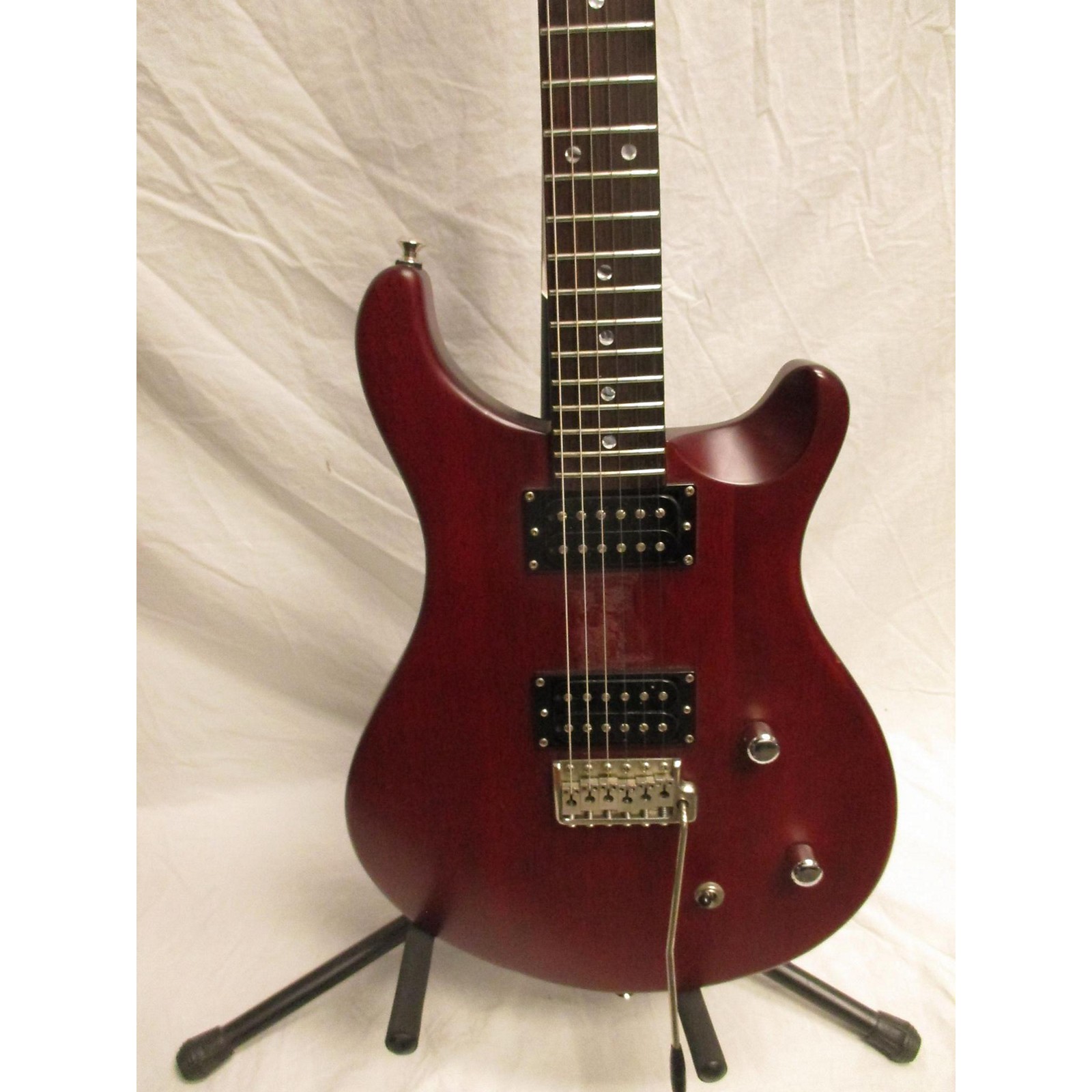 Used Prs Se Standard Solid Body Electric Guitar Cherry Musician S