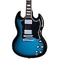 Gibson SG Standard Electric Guitar EbonyPelham Blue Burst