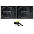 Technics SL-1200MK7 Direct Drive Turntable Pair with Ortofon Concorde Club Cartridge Twin Pack